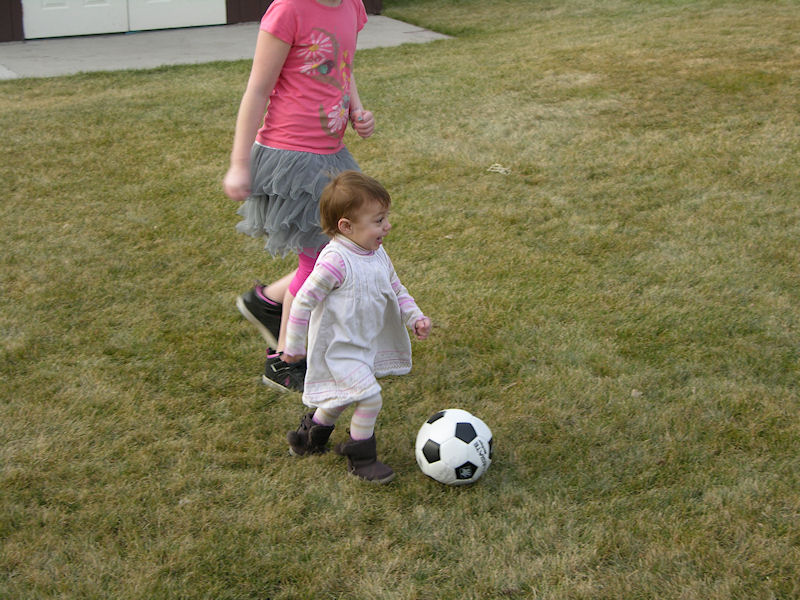 Hope and Soccer ball